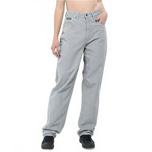 Empyre Tori Light Grey Corduroy Skate Pants size 2 y2k 90's